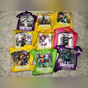Lot of 9 Fortnite Omega Series 2 Inch Epic Games Backpack Clips Zag Toys NEW 